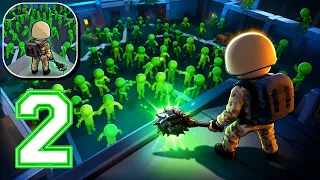 Infector Sniper 3D - Gameplay Walkthrough Part 2 - ZOMBIE OUTBREAK & SNIPER MISSIONS (iOS, Android)