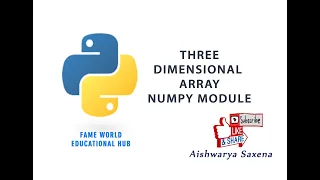 - Three Dimensional Array