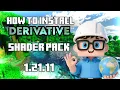 How to Install Derivatives Shader Pack in Minecraft 1 21 11