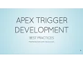 Apex Trigger Development