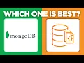 NEW MongoDB Atlas vs Amazon DocumentDB best managed NoSQL for startups