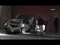 Double Fatal Fiery 3-Car Crash Hempstead Nassau County Long Island NY