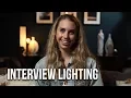 How to Light an Interview 5 Quick Easy Setups