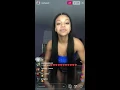 Curlyy Red on Instagram Live in Braw and P4nties Twerking