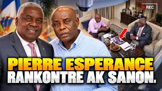 FLASH! Se konfime e gen FOTO, PIERRE ESPERANCE te rankontre ak Asasen Jovenel, EMMANUEL SANON