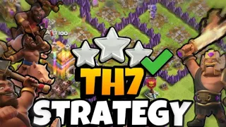 This TH7 Attack is ILLEGAL 3 Star Every Time