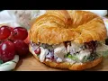 BEST CHICKEN SALAD with GRAPES AND PECANS How to make Step by Step
