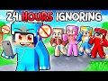 Lagu Ignoring MY FRIENDS For 24 Hours On Minecraft!