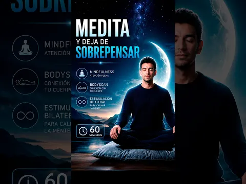 Meditación en 60 Segundos para dejar de Sobrepensar