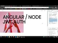 Angular 8 Node JWT Code Review