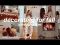 Download Lagu DECORATE FOR FALL WITH ME 🍁 COZY FALL DECORATING \u0026 ROOM TOUR *gilmore girls inspired*