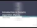 intro to genetic algorithm part 1