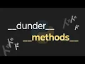 How To Use Dunder Methods In Python Tutorial Magic Methods