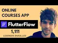 Learn to Create Online Courses Mobile App using FlutterFlow