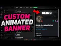 Create Custom Animated Banners For Discord Profile 2022