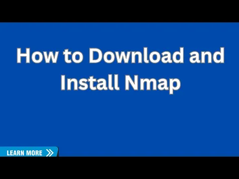 Download MP3 How to Download and Install Nmap | Step-by-Step Tutorial in urdu | cs205