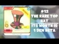 ANIMAL JAM - TOP HATS WORTH AND VALUE