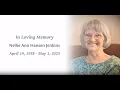 Nellie Jenkins Funeral Service