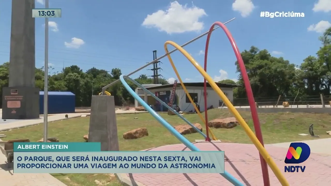 Parque Astronômico será inaugurado nesta sexta-feira em Criciúma