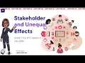 TLE 7 ICT TERM1 WEEK 5 SESSION 2-Stakeholders and Unequal Effects