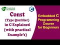 const Keyword in C Explained