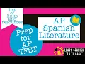 AP SPANISH LITERATURE TEST PREP LOTS OF LINKS AND RESOURCES HOW TO PREPARE EN LA CUARENTENA