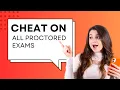 How to cheat on Respondus PearsonVue and Safe Exam Browser in 2026