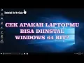 Download Lagu Cara Mengecek Laptop Bisa Diinstal Windows 64 Bit atau TIdak [HD]