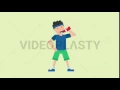 Man Drinking Water Animation MOV GIF