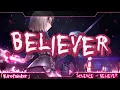 Download Lagu Nightcore - Believer (Cover by Solence) | (Metal Version)