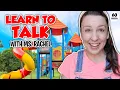 Download Lagu Learn To Talk with Ms Rachel - Learning at an Outdoor Playground - Toddler Videos - Toddler Shows