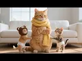 Download Lagu Stray Kitten Begs Mama Cat to Let Other Homeless Cats Stay with Them, Her Heart Torn with Emotion🐱💔