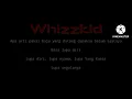 Lagu Whizzkid-Baju(Lyric)