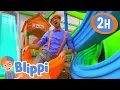 Lagu Blippi Visits and Learns at an Indoor Playground | Blippi and Meekah Best Friend Adventures