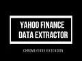 How to download historical data in Yahoo Finance to