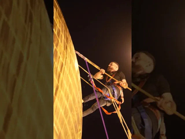 ⁣لقطات لمراسم غسل قبتي الإمامين الجوادين عليهما السلام / شَهرِ صفر ١٤٤٥ ه