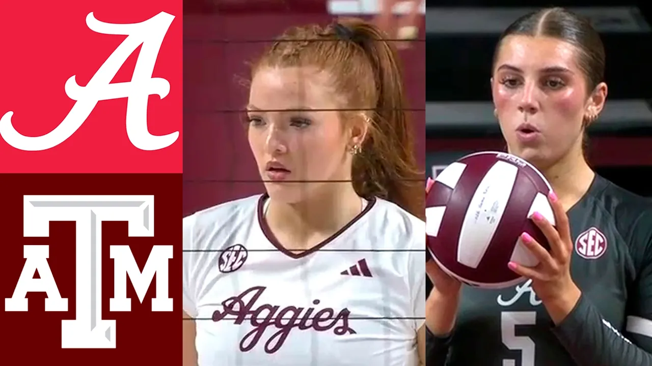 Alabama vs #14 Texas A&M | Full Volleyball Match Highlights 2026 | Volleyball Today
