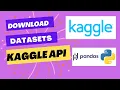 How to Download Kaggle Datasets using the Kaggle API