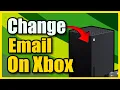 How to Change Xbox Email Address on XBOX Console No PC or Phone Needed