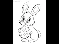 9 Easter Egg coloring pages to print
