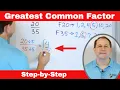 Simplify Fractions using the Greatest Common Factor GCF