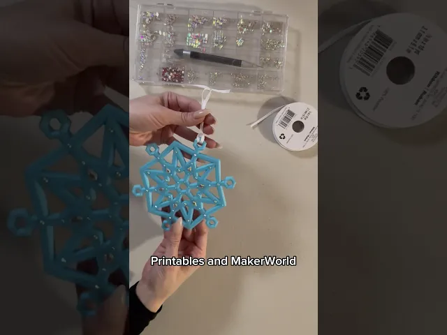 Snowflake Ornaments video thumbnail