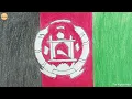 Download Lagu How To Draw Flag Of Afghanistan  Step By Step // Easy Drawing Tutorial For Beginners