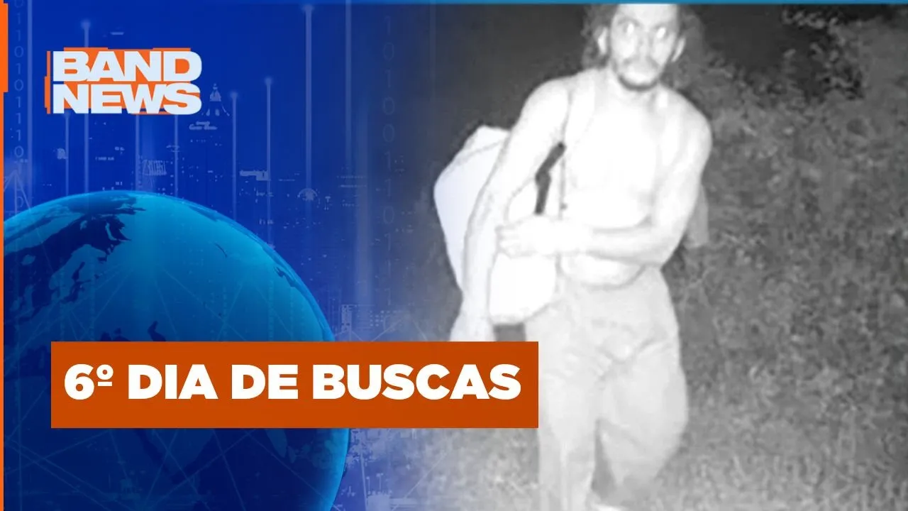 Polícia divulga novas fotos de brasileiro fugitivo |BandNews TV