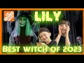 Home Depot Lethal Lily The Witch Unboxing Setup and demo 2023