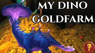 How I Farm Gold for My Purple Dinosaur