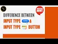 Difference Between INPUT TYPE SUBMIT and INPUT TYPE RESET BUTTON using html form