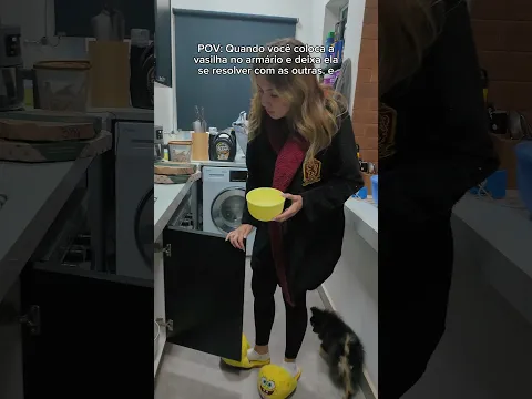 Minha mãe nunca guarda direito