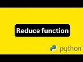 Reduce function in python in telugu