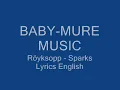 Röyksopp-Sparks HIGH QUALITY